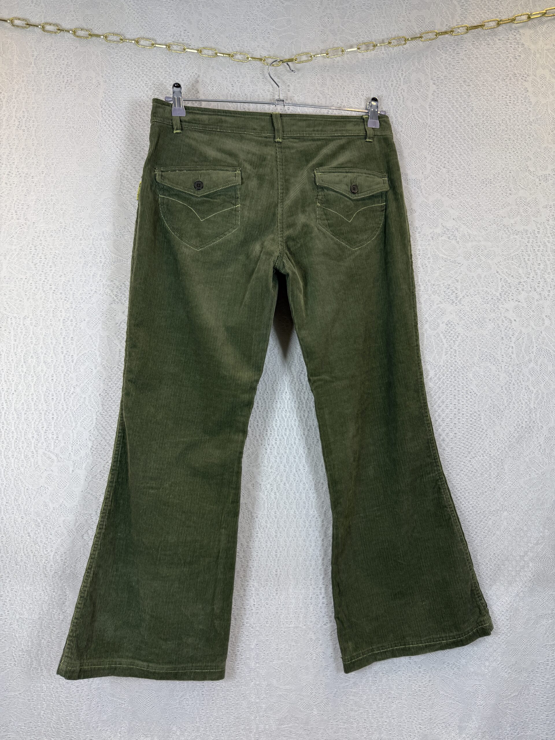 TRESPASS Flare Velvet Pants