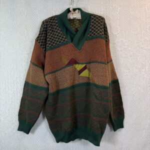 Point wool sweater