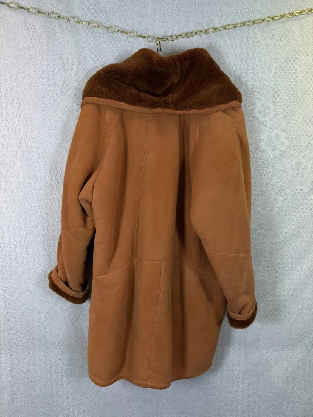 VECCHIA AMERICA Leather Parka